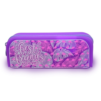 Penar Office box, ColorLine tip etui, silicon animatie, fete, diverse culori